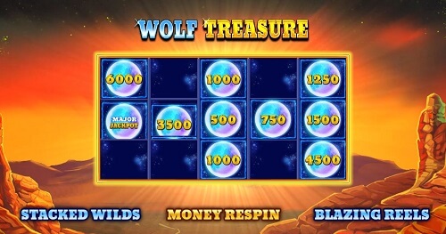 Wolf Treasure Pokie Review